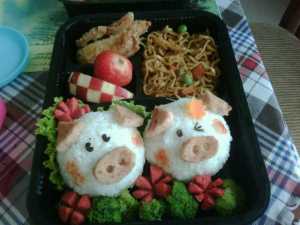 Bento Lunch Piggy