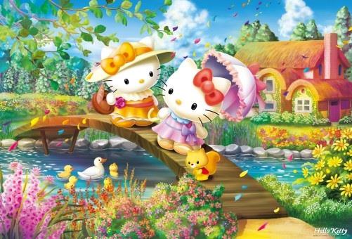 Hello Kitty Flower Cottage 1000pcs (31-412)