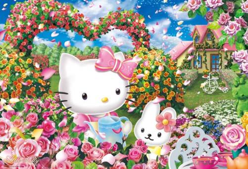 Hello Kitty Rosegarden 1000pcs (31-421)