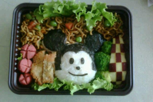 Bento Lunch Karakter Mickey Mouse