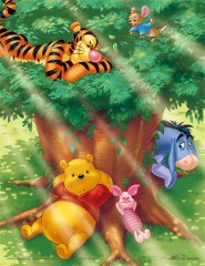 In the Shade of a Tree (Pooh) 500pcs (41-03) - Micro Pieces