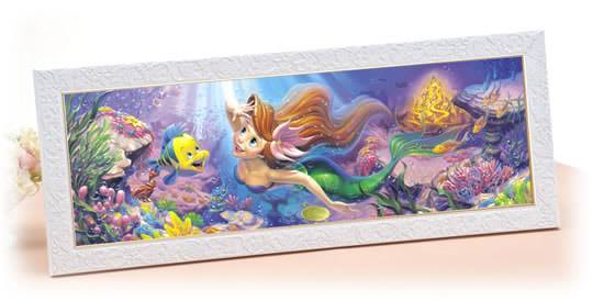 Little Mermaid 456pcs (DSG-456-713) - Smaller Pieces & Stained Glass