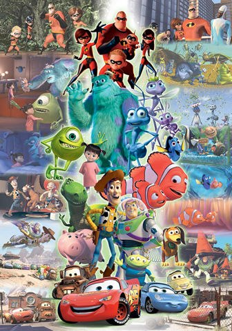 Pixar All Characters 315pcs (DG-315-112) - Smaller Pieces