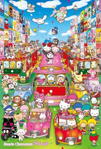 Sanrio Characters on Parade 1000pcs (31-407)