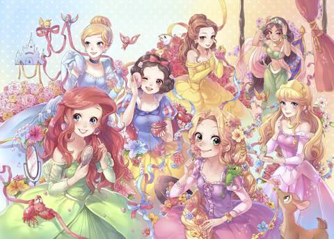 Disney Princesses 500pcs (D-500-450)