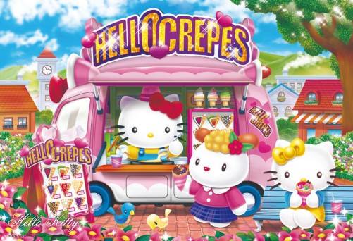 Hello Kitty Crepe Shop 300pcs (33-078)