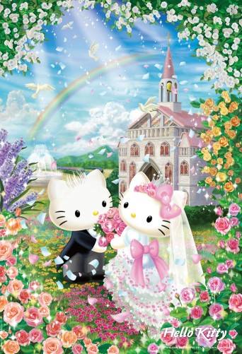 Hello Kitty Sweet Wedding 300pcs (33-057)