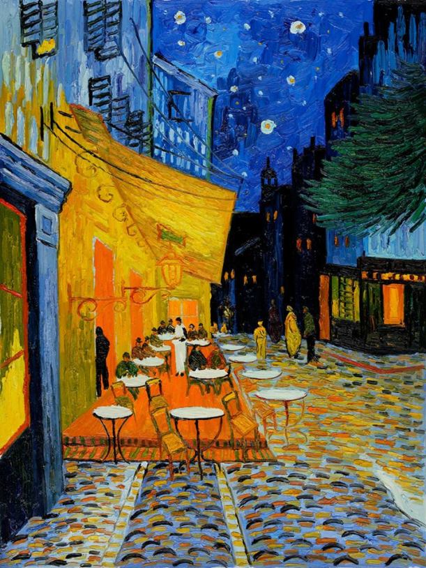 Café Terrace at Night (Van Gogh) 2016pcs (23-508) - Smaller Pieces