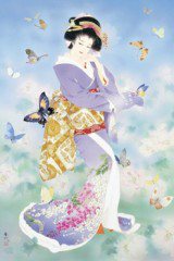 Dance of the butterflies (Haruyo) 2016 pieces (23-304) - smaller pieces