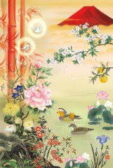 Flower profusion (Sasuga) 1000 pieces (1000-668)