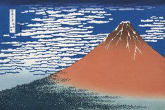 Red Fuji (Hokusai) 2016 pieces (23-528) - smaller pieces