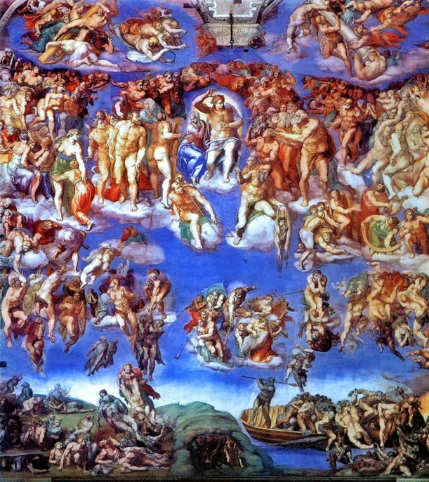 The Last Judgement (Michelangelo) 1000pcs (M71-845) - Smaller Pieces