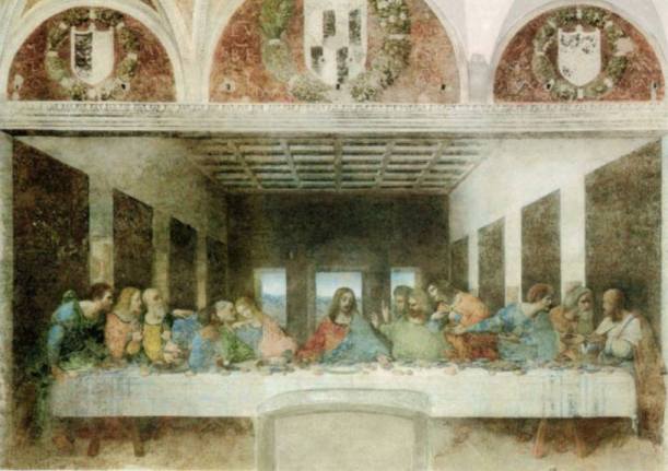 The Last Supper (Leonardo) 1000pcs (M71-835) - Smaller Pieces